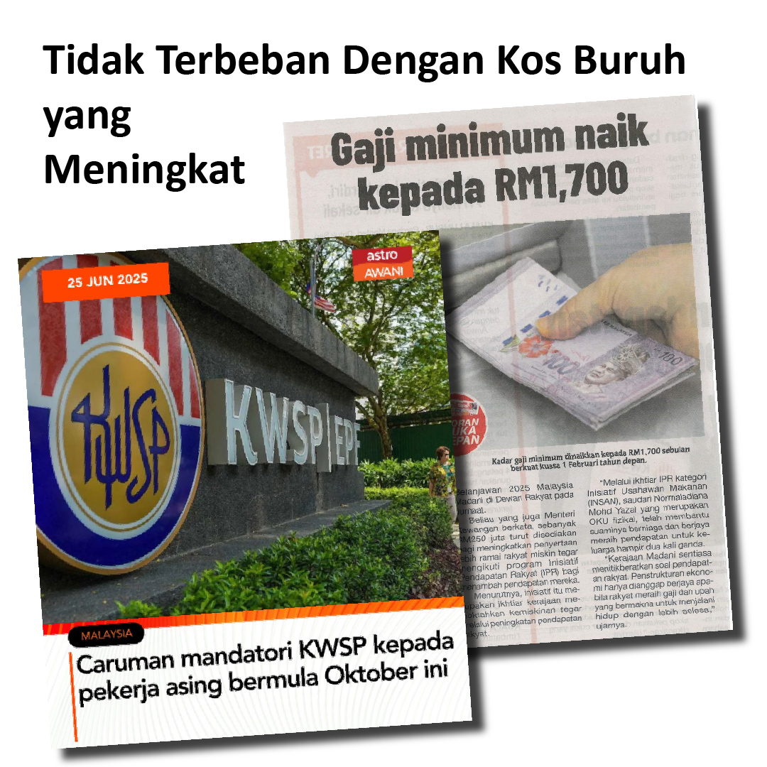 Gaji minimum naik dan KWSP mandatori pekerja asing