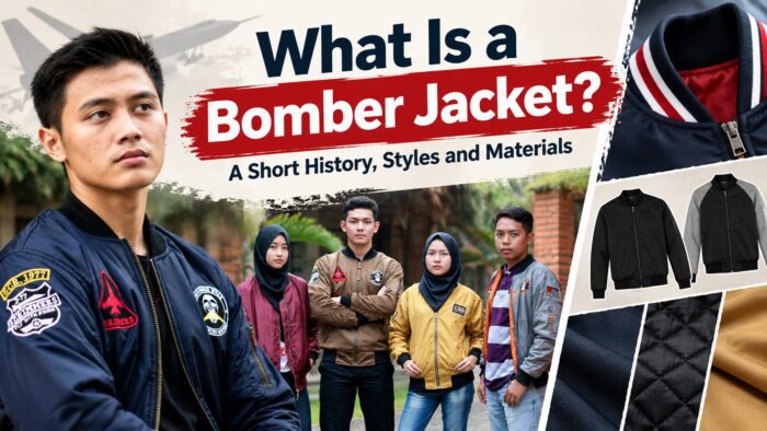 Bomber jacket history, styles and materials